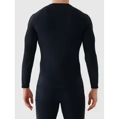 4F bezszwowa bielizna narciarska męska termoaktywna longsleeve 4FWAW25USEAM233 czarny