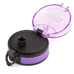 Bidon sportowy Meteor 1000 ml fioletowy/błękitny, 3 zdjęcie