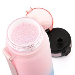 Bidon sportowy Meteor 800 ml różowy/niebieski, 5 zdjęcie