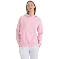 4F bluza damska z kapturem bawełniana 4FWMM00TSWSF1764 różowy