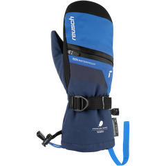 Rękawice narciarskie dziecięce REUSCH Lando R-TEX XT Junior Mitten jednopalczaste niebieskie
