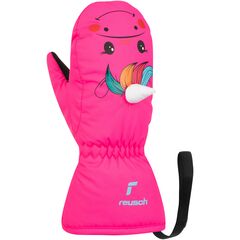 REUSCH Rękawiczki dziecięce Sweety Mitten różowe jednorożec, Kolor: różowy, Rozmiar: II, 6 zdjęcie