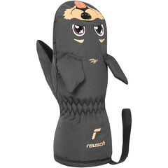 Rękawice narciarskie dziecięce Reusch Sweety Mitten czarne, Kolor: czarny, Rozmiar: I, 3 zdjęcie