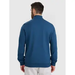 4F bluza męska bawełniana 4FWAW25TSWSM1902 zielony