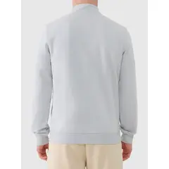 4F bluza męska bawełniana 4FWAW25TSWSM1902 szary