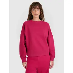 4F bluza dresowa damska 4FWAW25TSWSF1888 różowy