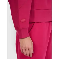 4F bluza dresowa damska 4FWAW25TSWSF1888 różowy