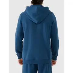 4F bluza męska z kapturem bawełniana 4FWAW25TSWSM1904 zielony