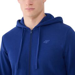 4F bluza rozpinana męska z kapturem 4FWMM00TSWSM1768 granatowy