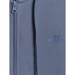 4F bluza rozpinana męska z kapturem 4FWMM00TSWSM1768 niebieski