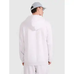 4F bluza dresowa męska z kapturem 4FWMM00TSWSM1766 szary