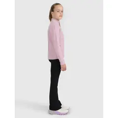 4F bluza polarowa polar dla dziewczynek 4FJWAW25TFLEF346 różowy