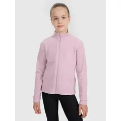 4F bluza polarowa polar dla dziewczynek 4FJWAW25TFLEF346 różowy