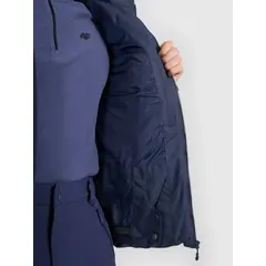 4F kurtka narciarska męska z membraną i wypełnieniem syntetycznym 4FWAW25TTJAM0788 granatowy