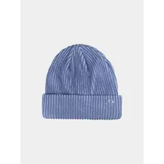 4F czapka z szerokim wywinięciem typu beanie 4FJWAW25ACAPU656, Kolor: granatowy, Rozmiar: one size