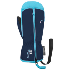 REUSCH rękawice dziecięce jednopalczaste Ben Mitten granatowe, Kolor: granatowy, Rozmiar: IV, 3 zdjęcie