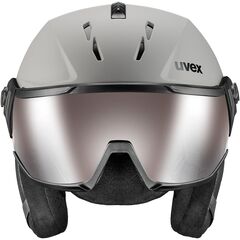 Kask narciarski UVEX Instinct Visor pro V szary, Kolor: szary, Rozmiar: 59-61, 3 zdjęcie