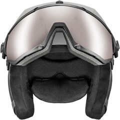 Kask narciarski UVEX Instinct Visor pro V szary, Kolor: szary, Rozmiar: 59-61, 2 zdjęcie