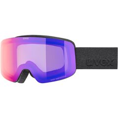 Gogle narciarskie UVEX Pwdr FM czarno-fioletowe, Kolor: fioletowy, Rozmiar: one size