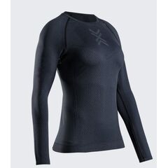 Koszulka z długim rękawem damska X-Bionic XCEED RUN SHIRT LS WMN X BLACK/RHINO GREY czarna, Kolor: czarny, Rozmiar: L