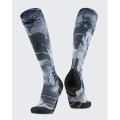 Skarpety narciarskie unisex X-Socks SKI EXPERT WILD OTC TIEDYE X czarne, Kolor: czarny, Rozmiar: 42/44