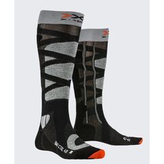Skarpety narciarskie X-Socks CARVE SILVER 4.0 czarne, Kolor: ciemnoszary, Rozmiar: 39/41
