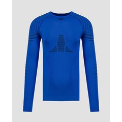 Koszulka męska X-Bionic INVENT 4.0 SHIRT LG SL granatowa, Kolor: granatowy, Rozmiar: XL