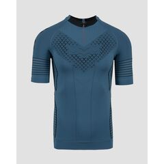 Koszulka męska X-Bionic TWYCE RACE SHIRT SLATE BLUE/X BLACK niebieska, Kolor: granatowy, Rozmiar: L