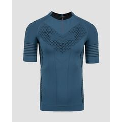 Koszulka męska X-Bionic TWYCE RACE SHIRT SLATE BLUE/X BLACK niebieska, Kolor: granatowy, Rozmiar: XL