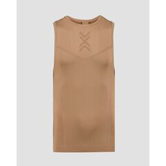 Koszulka męska X-Bionic XCEED RUN TANK TOP SAND/DARK SAND beżowa, Kolor: beżowy, Rozmiar: M