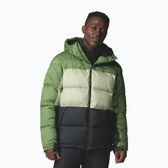 COLUMBIA kurtka zimowa puchowa męska Slope Style zielony, Kolor: zielony, Rozmiar: M