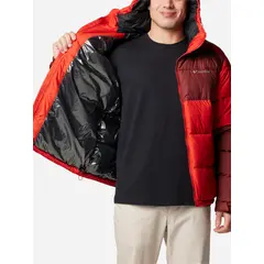 COLUMBIA kurtka puchowa zimowa męska Pike Lake II, Kolor: czerwony, Rozmiar: M, 6 zdjęcie