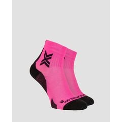 Skarpety unisex X-Socks RUN DISCOVER ANKLE FLUO PINK/X BLACK różowe, Kolor: różowy, Rozmiar: 42/44