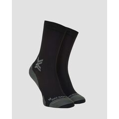 Skarpety unisex X-Socks RUN DISCOVER CREW BLACK/CHARCOAL czarne, Kolor: czarny, Rozmiar: 35/38