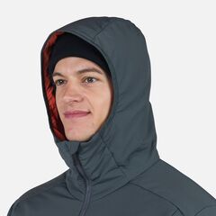 ROSSIGNOL KURTKA NARCIARSKA MĘSKA OPSIDE HOODIE WARM szary, Kolor: szary, Rozmiar: L, 4 zdjęcie