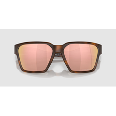 OAKLEY okulary przeciwsłoneczne z pokrowcem BRIZA Mt Tort Dark Amber/Przm Rose Gold