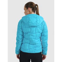 4F kurtka damska puchowa narciarska z wypełnieniem Primaloft 4FWAW25TDJAF0782 niebieska, Kolor: niebieski, Rozmiar: XL, 4 zdjęcie