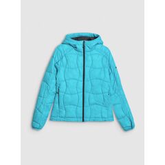 4F kurtka damska puchowa narciarska z wypełnieniem Primaloft 4FWAW25TDJAF0782 niebieska, Kolor: niebieski, Rozmiar: M, 3 zdjęcie