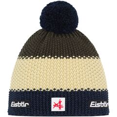 Czapka Eisbar Star Pompon MÜ SA szaro-żółta, Kolor: żółty, Rozmiar: one size