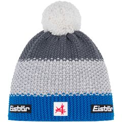 Czapka Eisbar Star Pompon MÜ SA szaro-niebieska, Kolor: szary, Rozmiar: one size