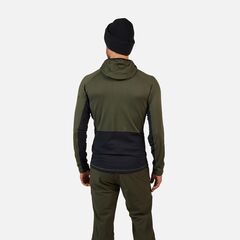 ROSSIGNOL BLUZA NARCIARSKA MĘSKA BLACKSIDE MIX FZH FLEECE zielony