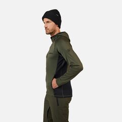 ROSSIGNOL BLUZA NARCIARSKA MĘSKA BLACKSIDE MIX FZH FLEECE zielony