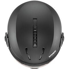 Kask narciarski UVEX Instinct Visor pro V czarny, Kolor: czarny, Rozmiar: 60-62, 3 zdjęcie
