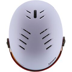 Kask narciarski dziecięcy UVEX Rocket junior Visor fioletowy, Kolor: fioletowy, Rozmiar: 54-58, 3 zdjęcie