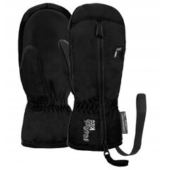 REUSCH rękawice dziecięce jednopalczaste Ben Mitten czarne, Rozmiar: IV