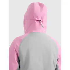 4F ocieplana kurtka narciarska damska z kieszeniami 4FWAW25TTJAF0805 różowa, Kolor: różowy, Rozmiar: M, 2 zdjęcie