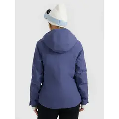 4F ocieplana kurtka narciarska damska z kieszeniami 4FWAW25TTJAF0807 niebieska, Kolor: niebieski, Rozmiar: S, 2 zdjęcie