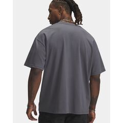 UNDER ARMOUR t-shirt męski koszulka z logo szara, Kolor: szary, Rozmiar: XL, 2 zdjęcie