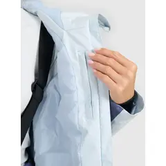 4F ocieplana kurtka narciarska damska z kieszeniami 4FWAW25TTJAF0805 niebieska, Kolor: niebieski, Rozmiar: L, 3 zdjęcie