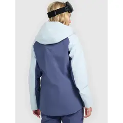 4F ocieplana kurtka narciarska damska z kieszeniami 4FWAW25TTJAF0805 niebieska, Kolor: niebieski, Rozmiar: L, 2 zdjęcie